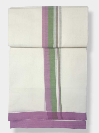 Balaramapuram Handloom Double Mundu Pure Cotton