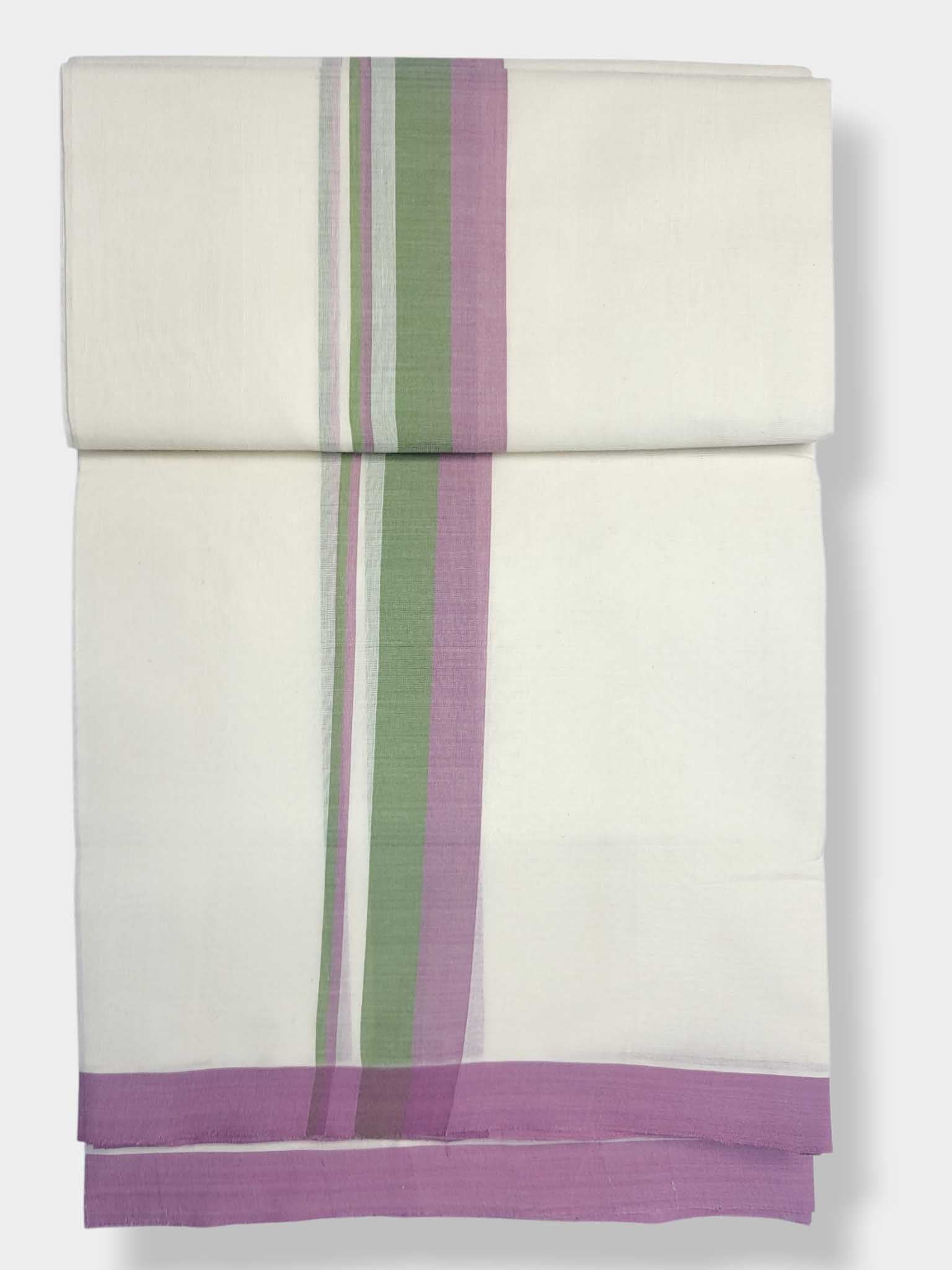 Balaramapuram Handloom Double Mundu Pure Cotton