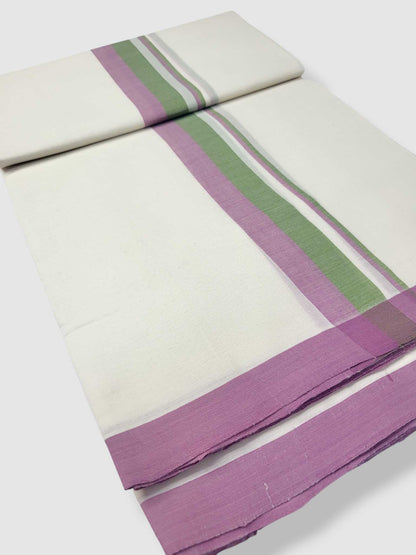 Balaramapuram Handloom Double Mundu Pure Cotton