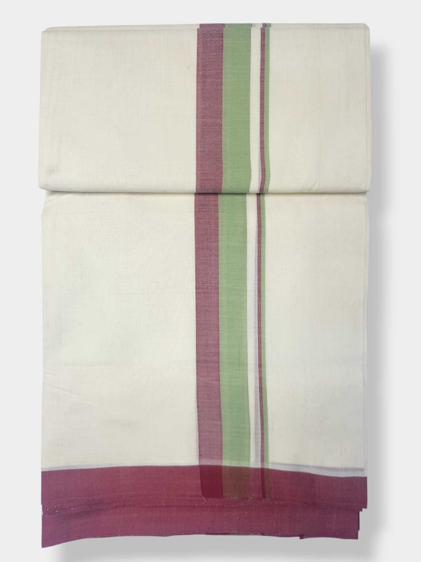 Balaramapuram Handloom Double Mundu Pure Cotton