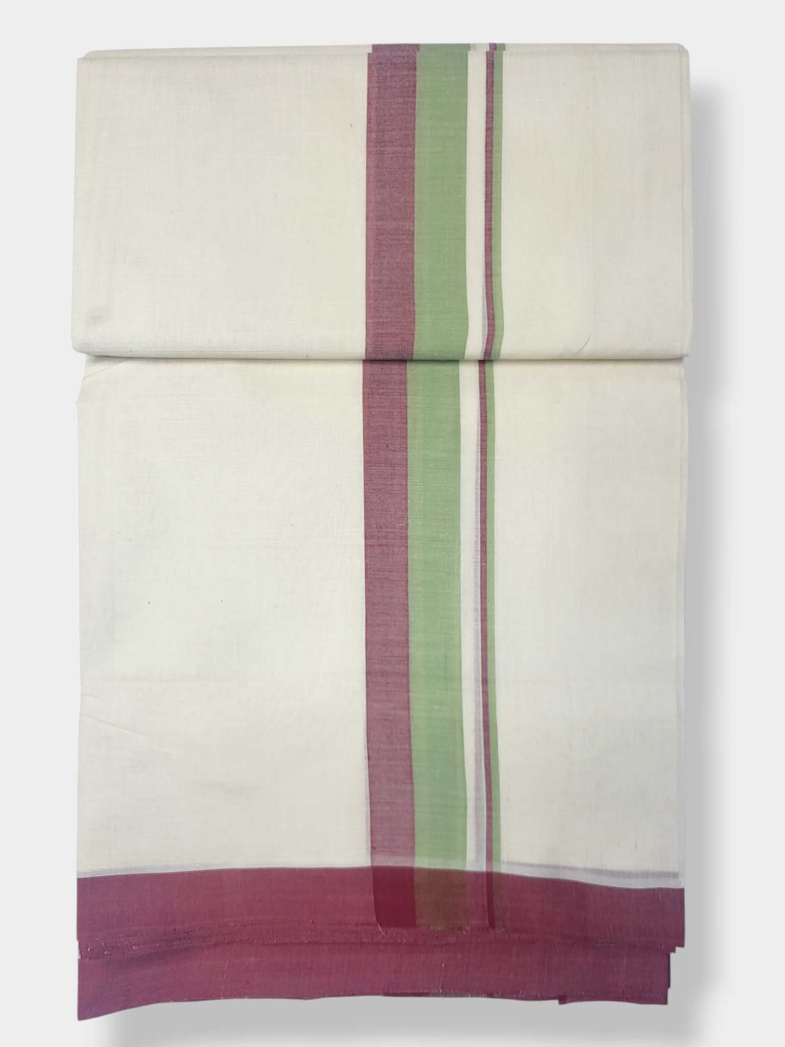 Balaramapuram Handloom Double Mundu Pure Cotton