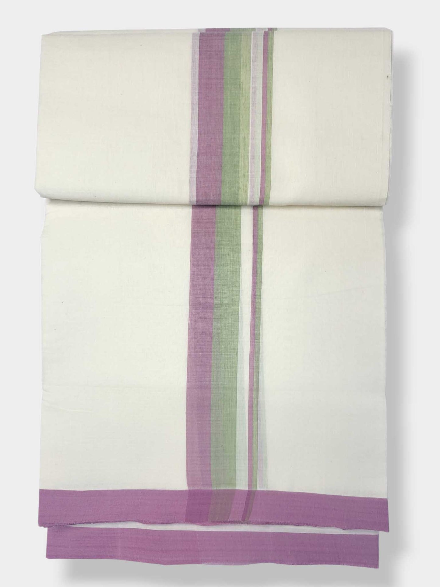 Balaramapuram Handloom Double Mundu Pure Cotton
