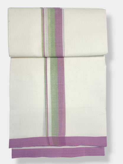 Balaramapuram Handloom Double Mundu Pure Cotton