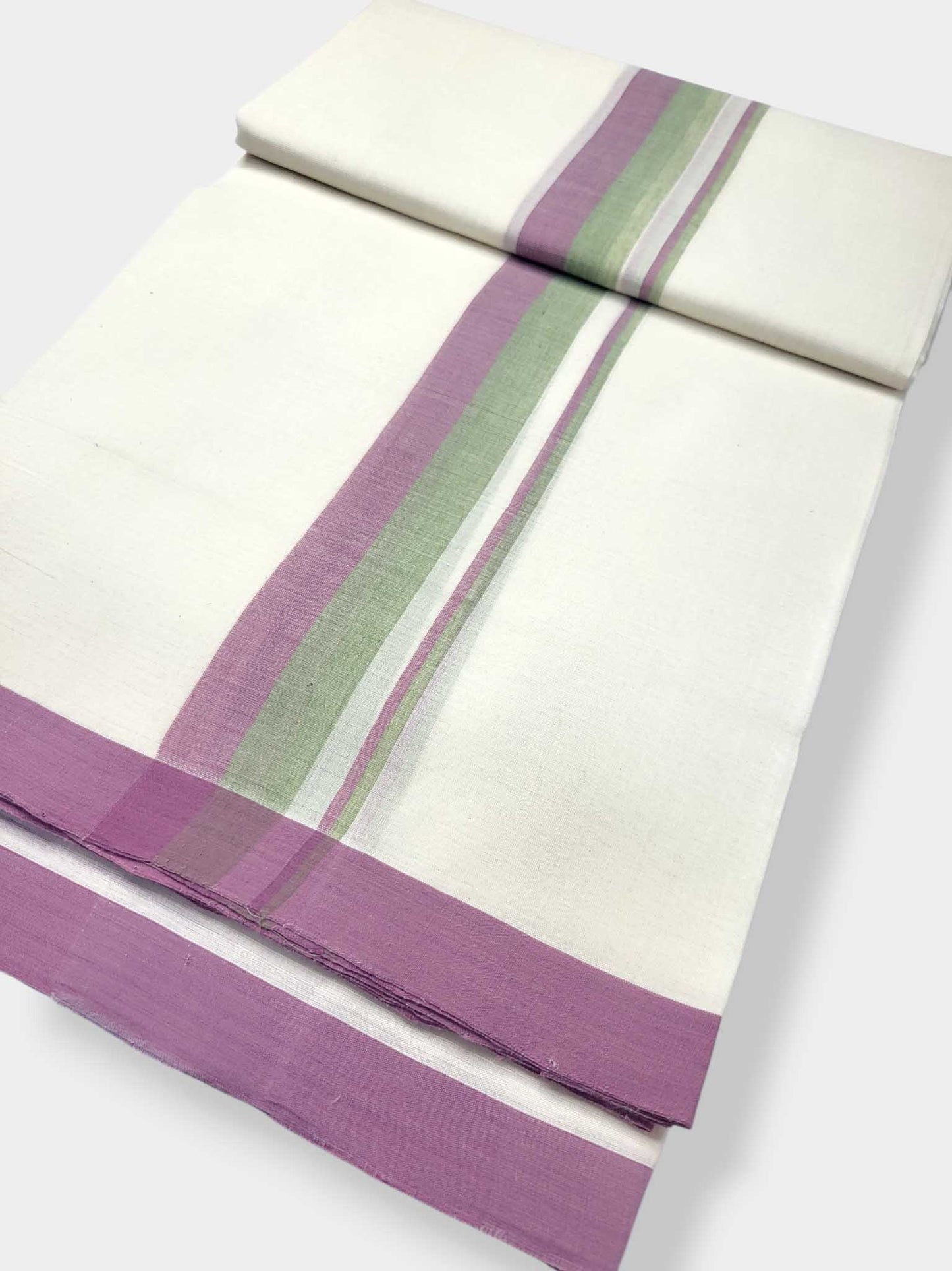 Balaramapuram Handloom Double Mundu Pure Cotton