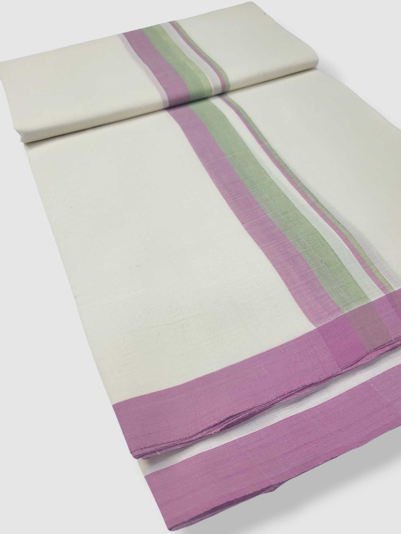 Balaramapuram Handloom Double Mundu Pure Cotton