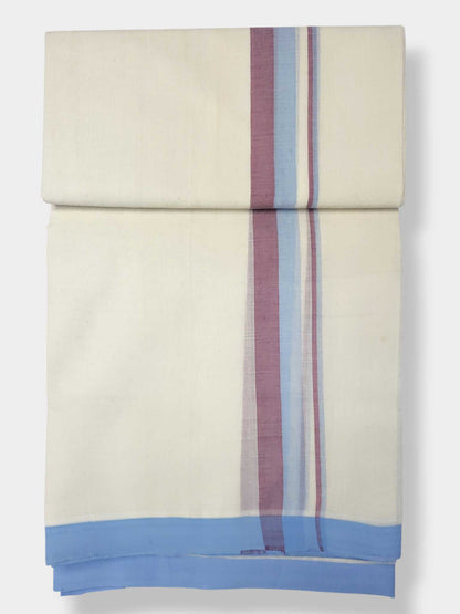Balaramapuram Handloom Double Mundu Pure Cotton