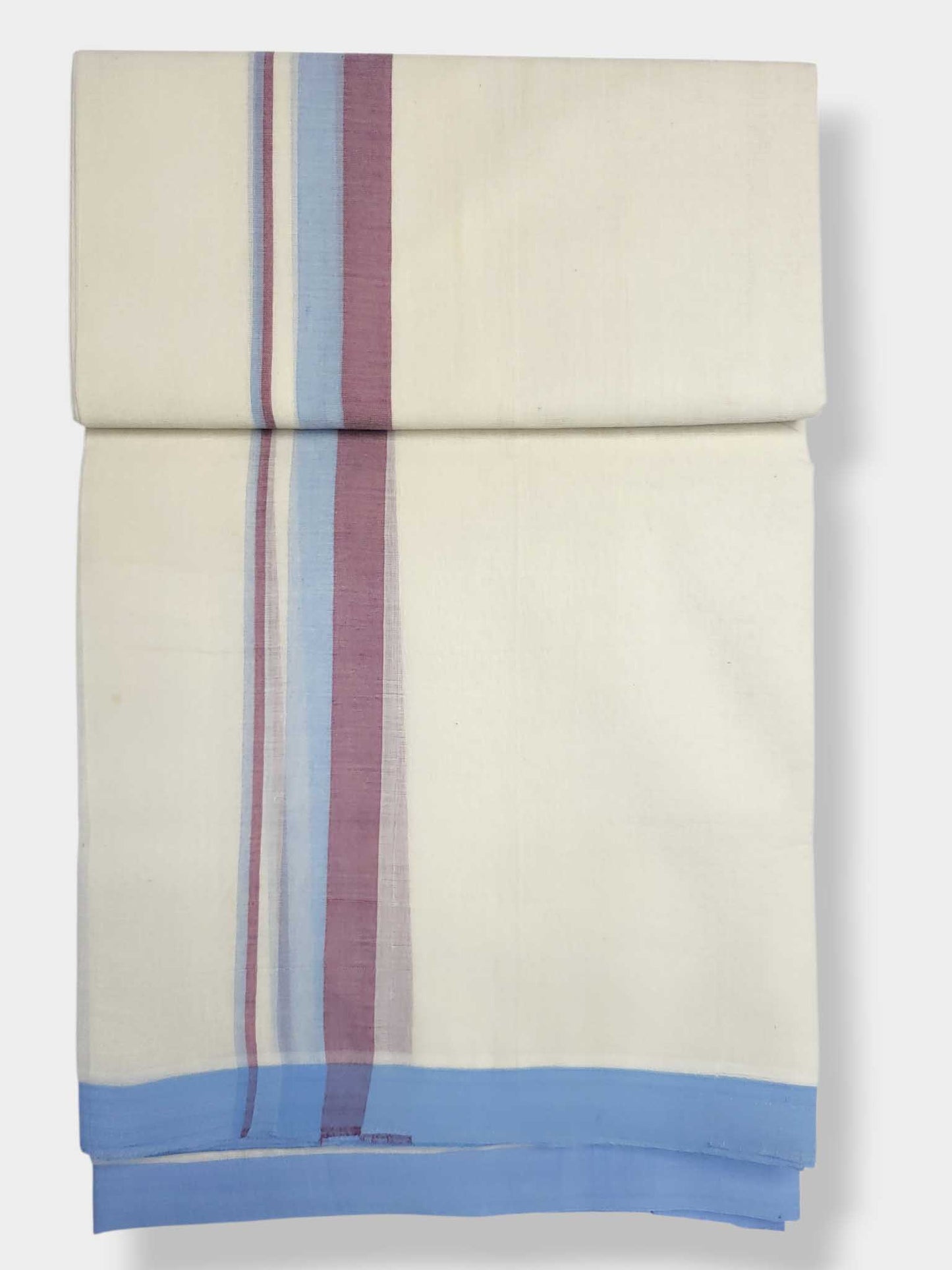 Balaramapuram Handloom Double Mundu Pure Cotton