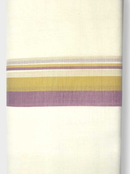 Balaramapuram Handloom Double Mundu Pure Cotton