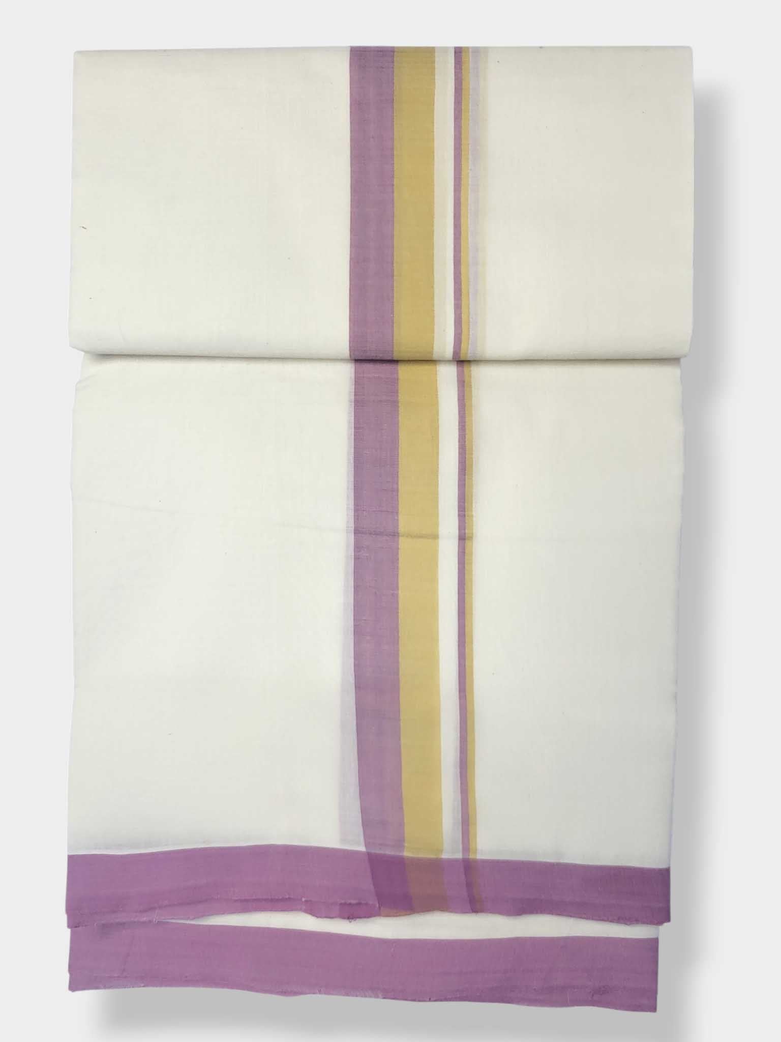 Balaramapuram Handloom Double Mundu Pure Cotton