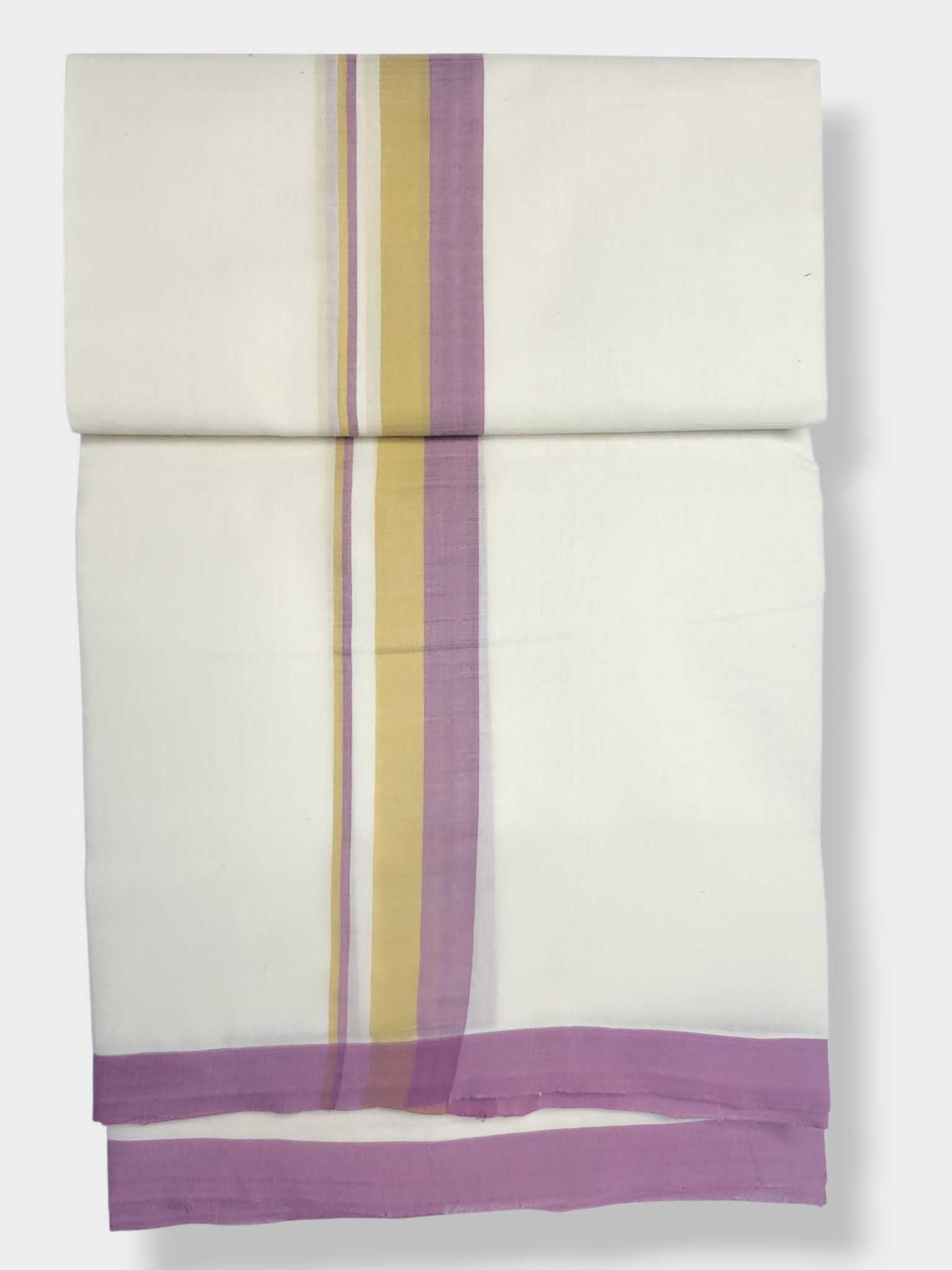 Balaramapuram Handloom Double Mundu Pure Cotton