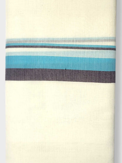 Balaramapuram Handloom Double Mundu Pure Cotton