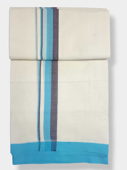 Balaramapuram Handloom Double Mundu Pure Cotton