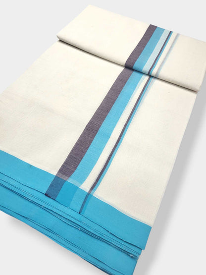 Balaramapuram Handloom Double Mundu Pure Cotton