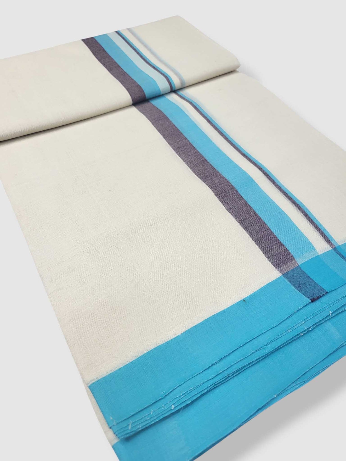Balaramapuram Handloom Double Mundu Pure Cotton