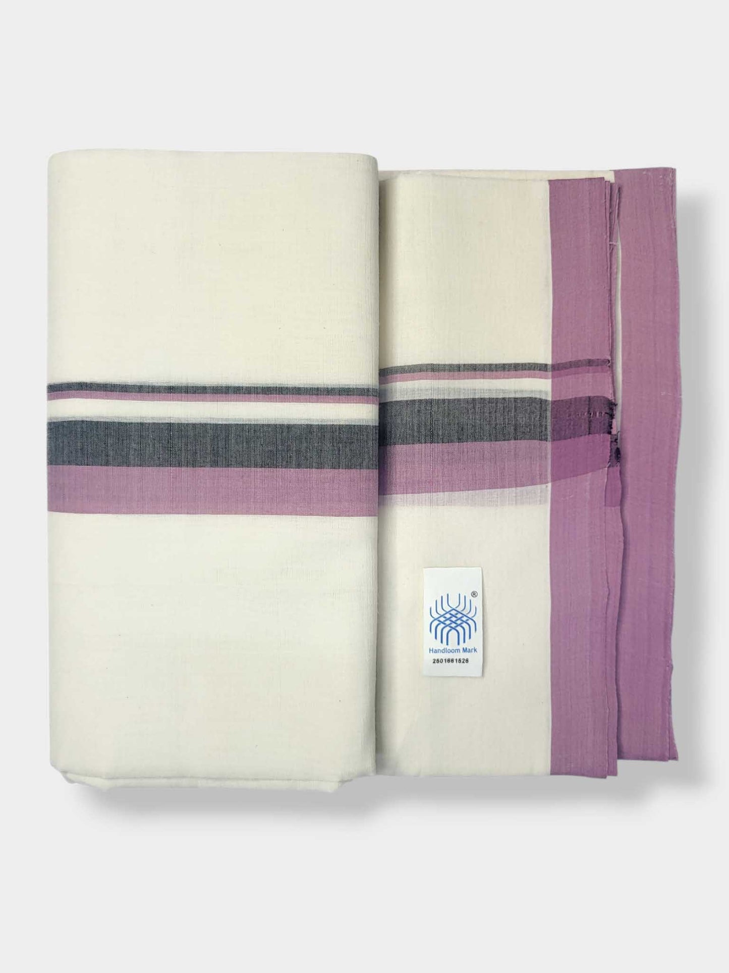 Balaramapuram Handloom Double Mundu Pure Cotton