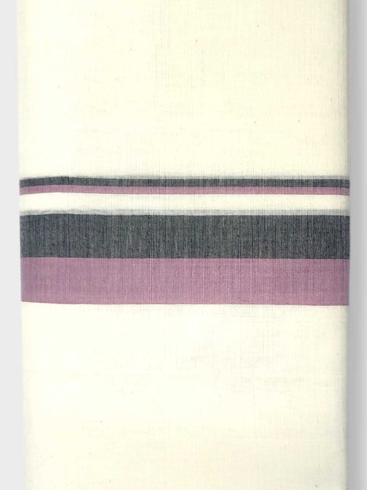 Balaramapuram Handloom Double Mundu Pure Cotton