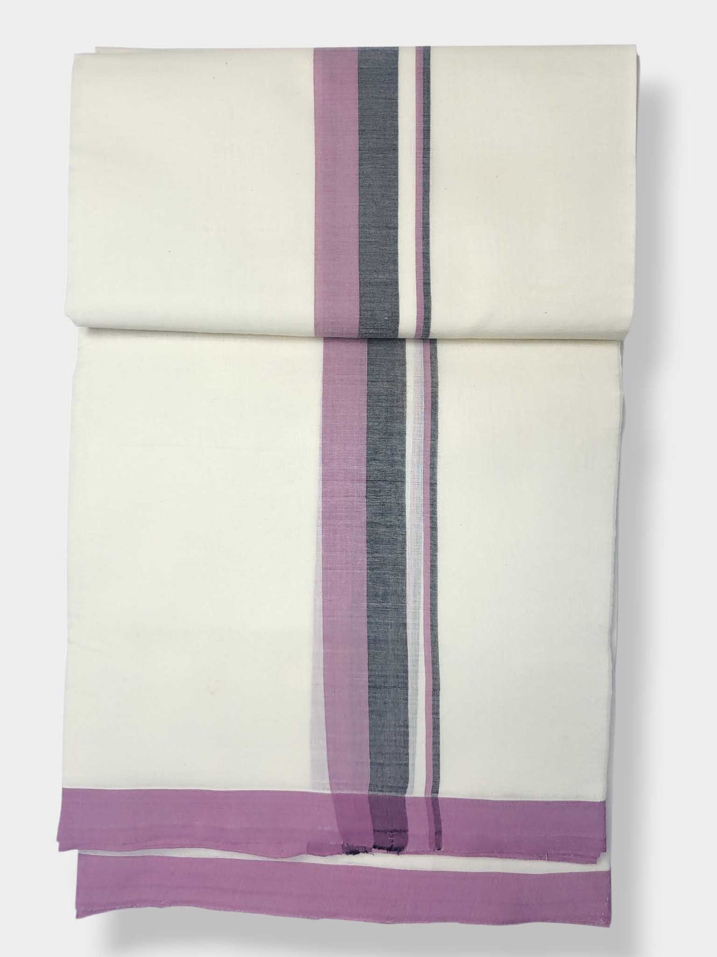 Balaramapuram Handloom Double Mundu Pure Cotton