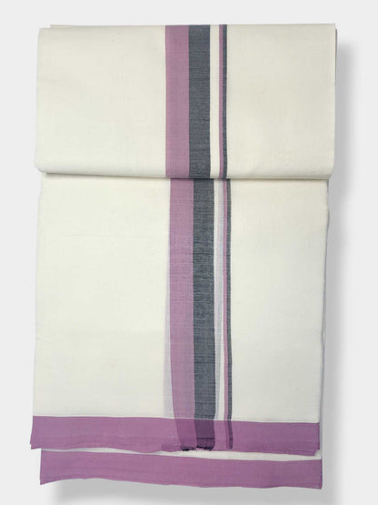 Balaramapuram Handloom Double Mundu Pure Cotton