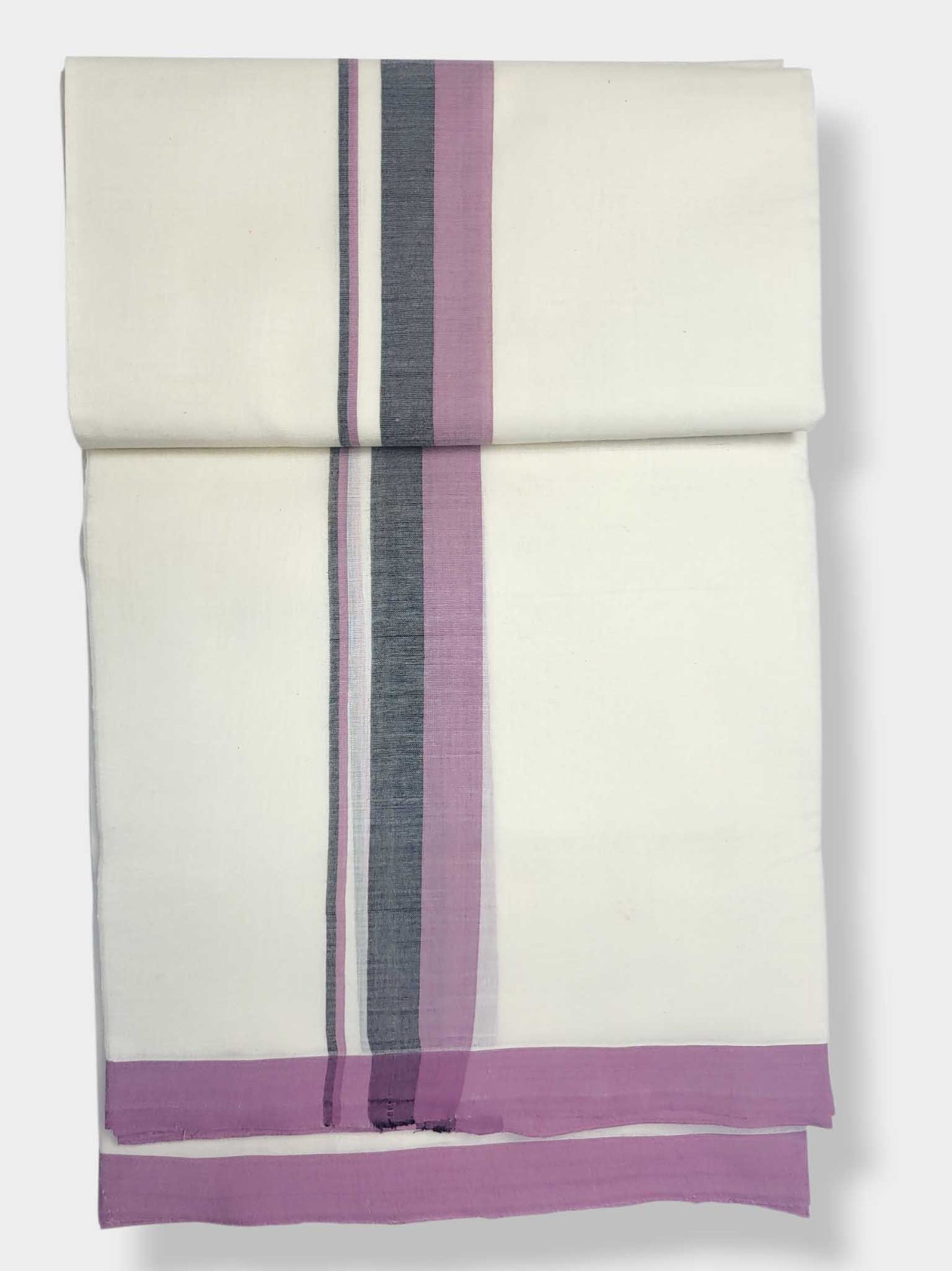 Balaramapuram Handloom Double Mundu Pure Cotton