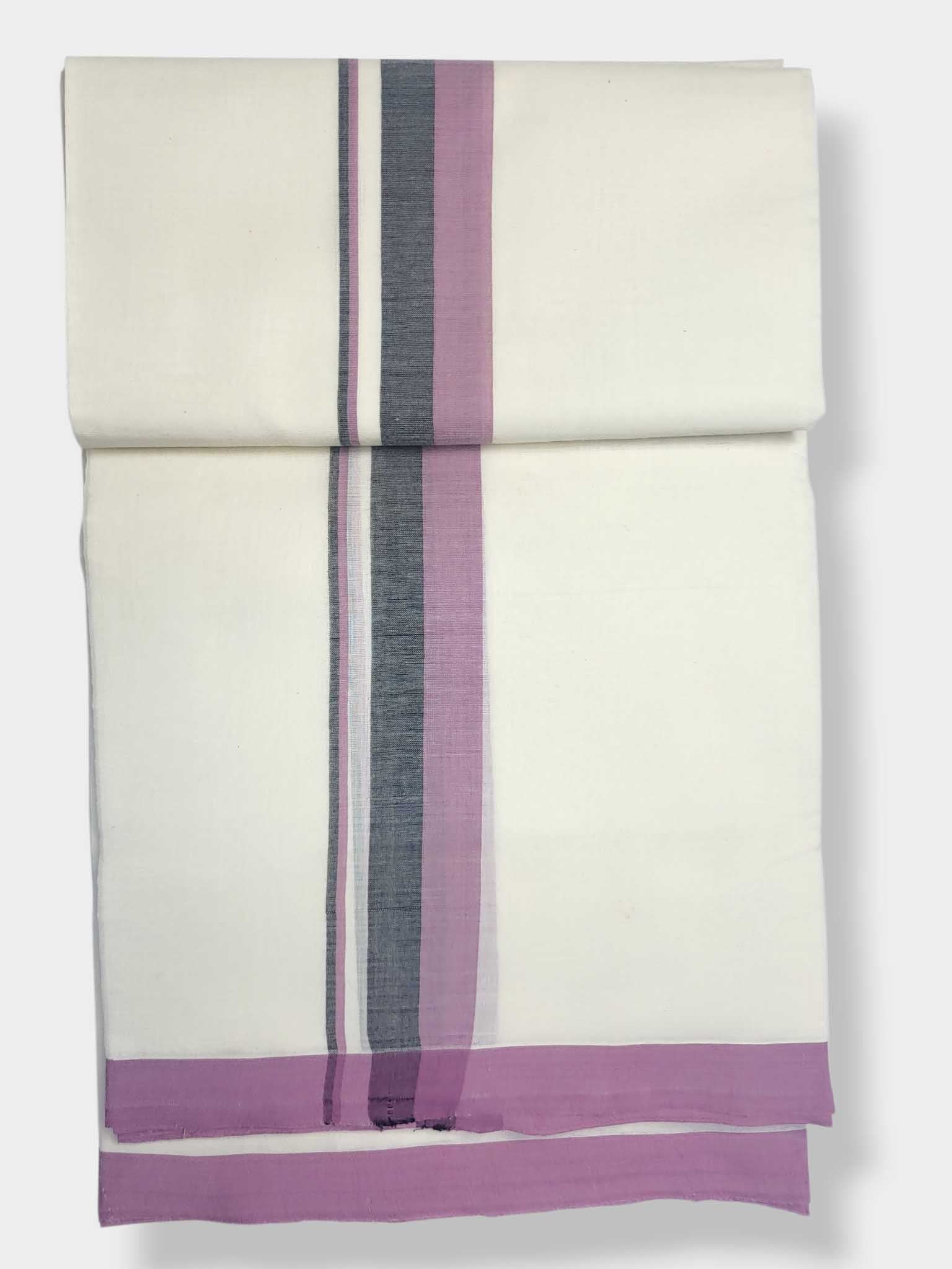 Balaramapuram Handloom Double Mundu Pure Cotton
