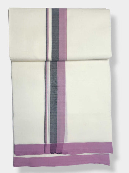 Balaramapuram Handloom Double Mundu Pure Cotton