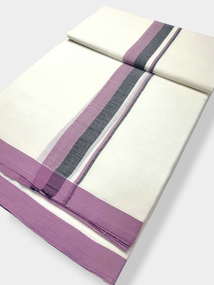 Balaramapuram Handloom Double Mundu Pure Cotton