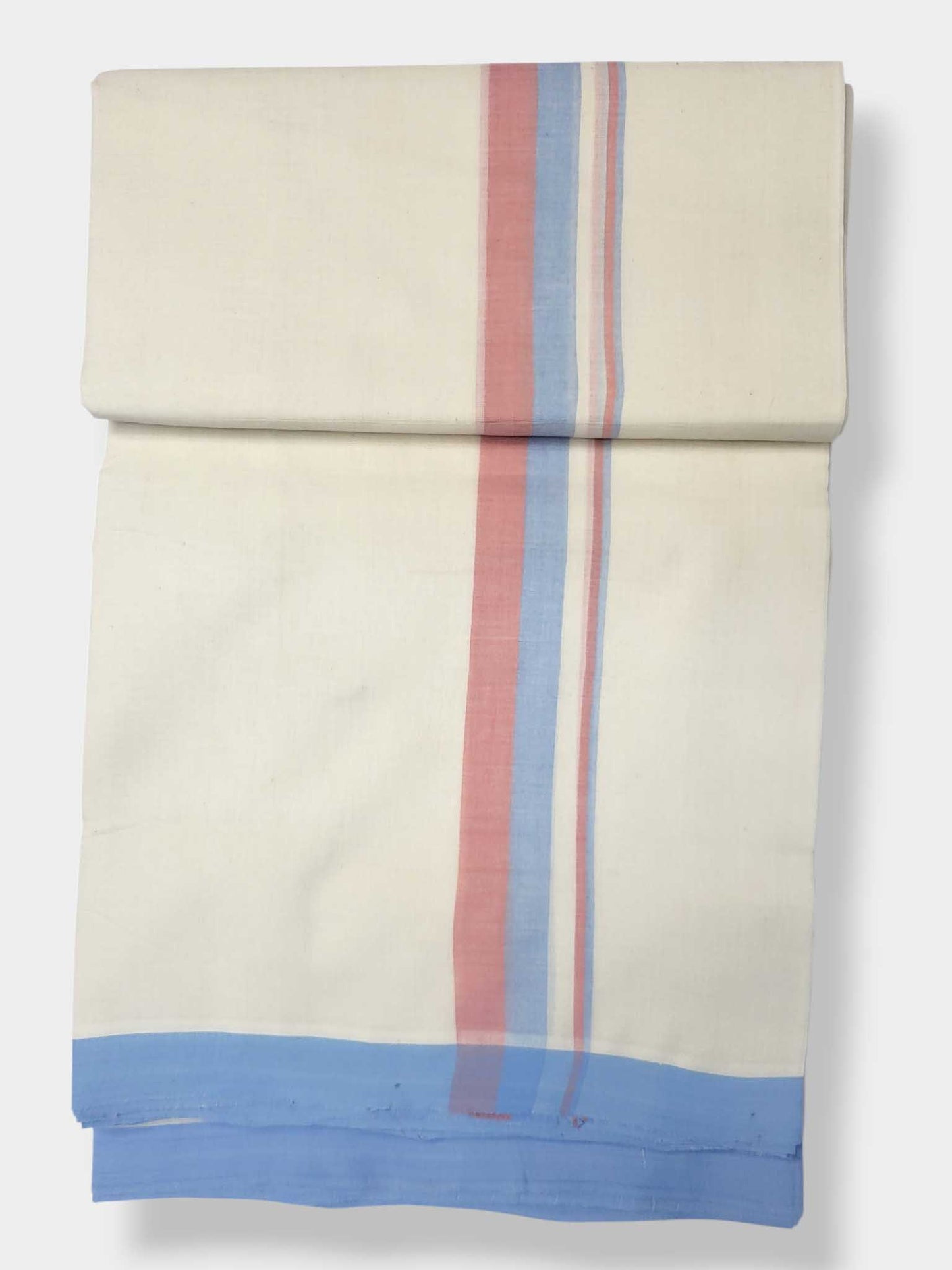 Balaramapuram Handloom Double Mundu Pure Cotton