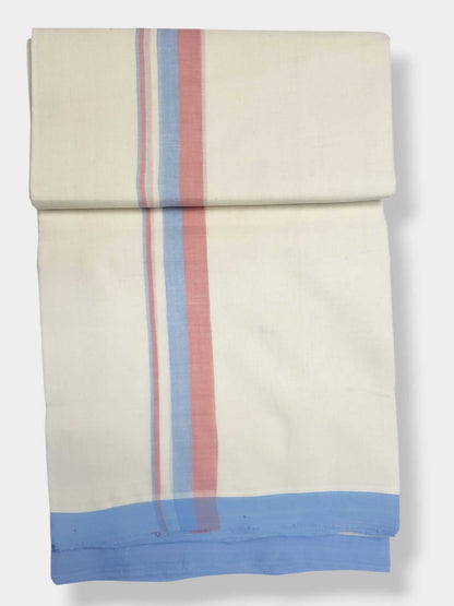 Balaramapuram Handloom Double Mundu Pure Cotton