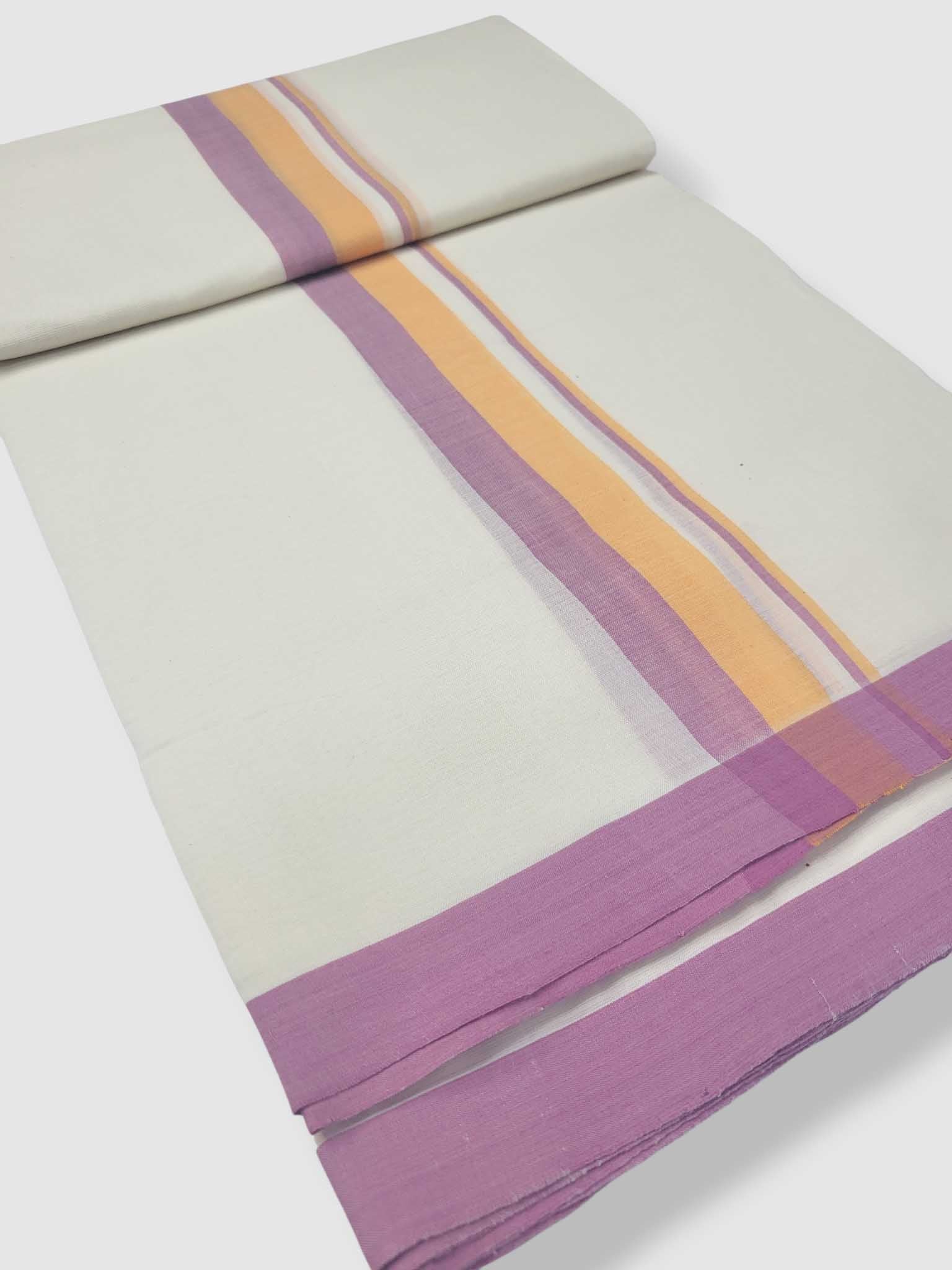 Balaramapuram Handloom Double Mundu Pure Cotton
