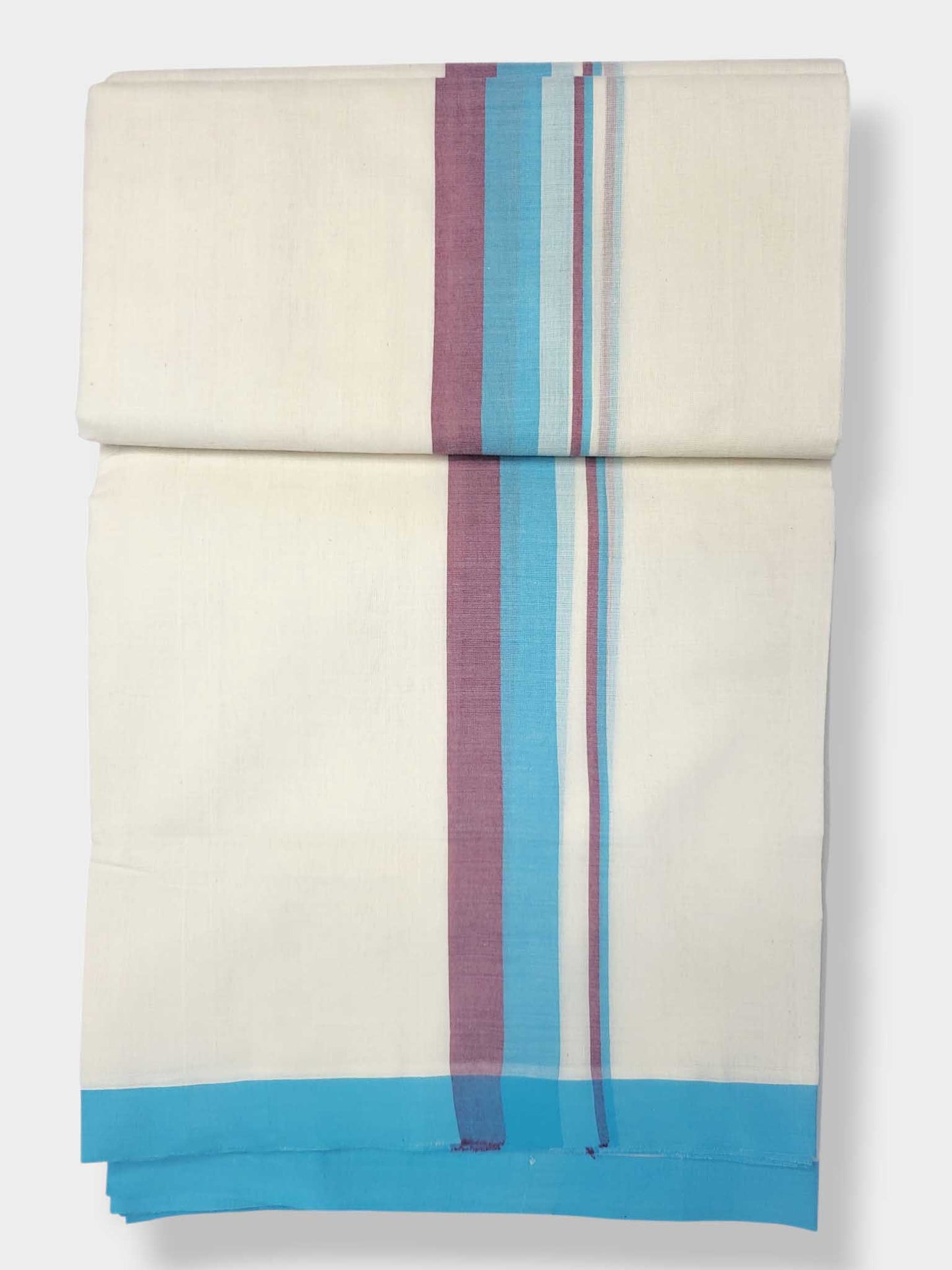 Balaramapuram Handloom Double Mundu Pure Cotton