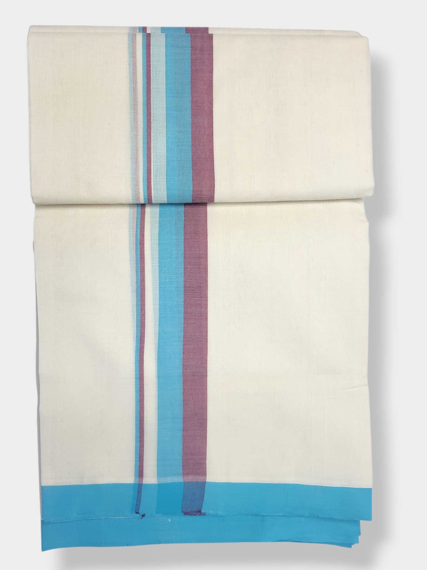 Balaramapuram Handloom Double Mundu Pure Cotton