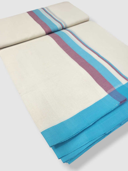 Balaramapuram Handloom Double Mundu Pure Cotton