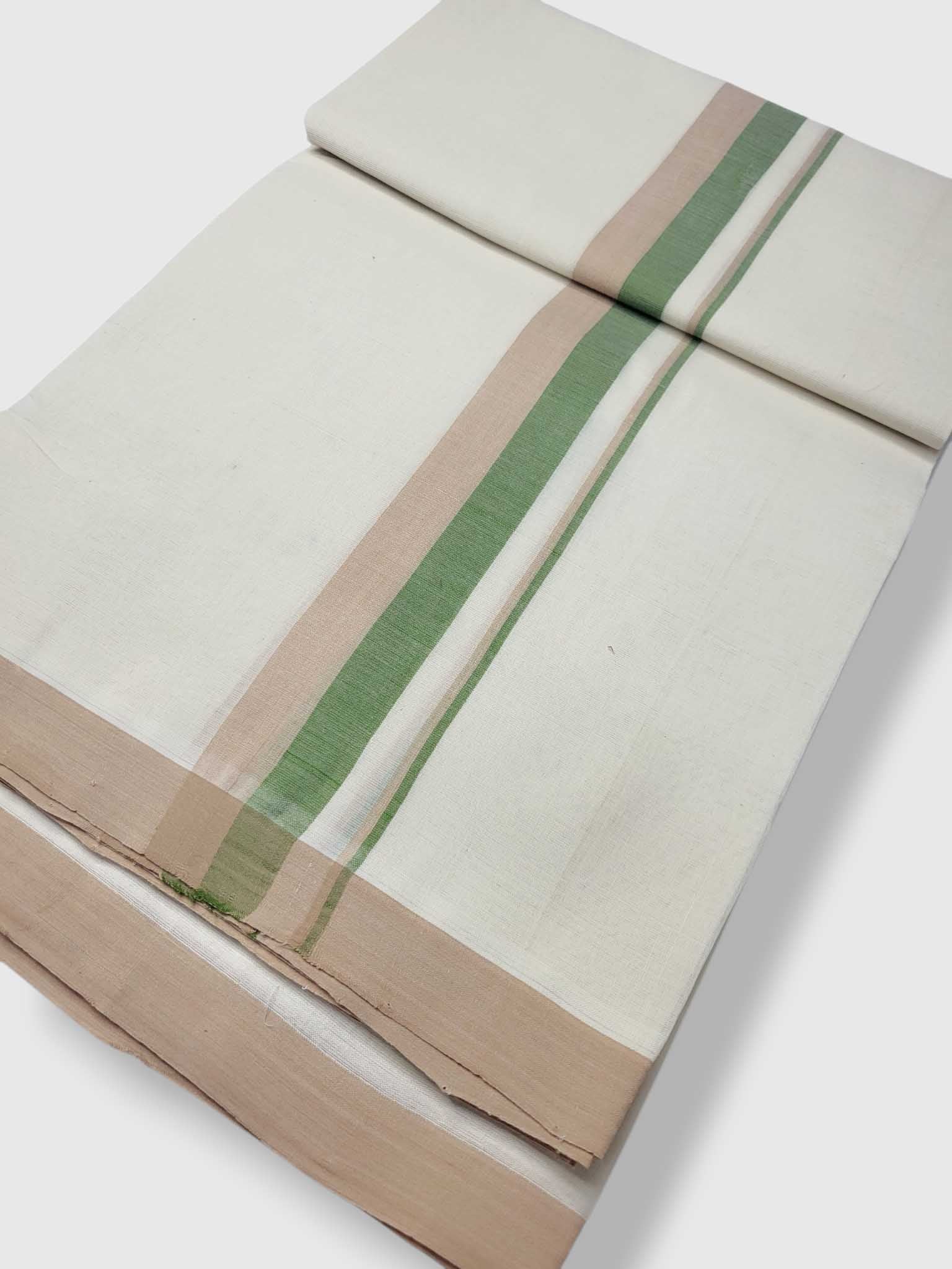 Kerala Balaramapuram Pure Cotton Handloom Mundu/Dhoti