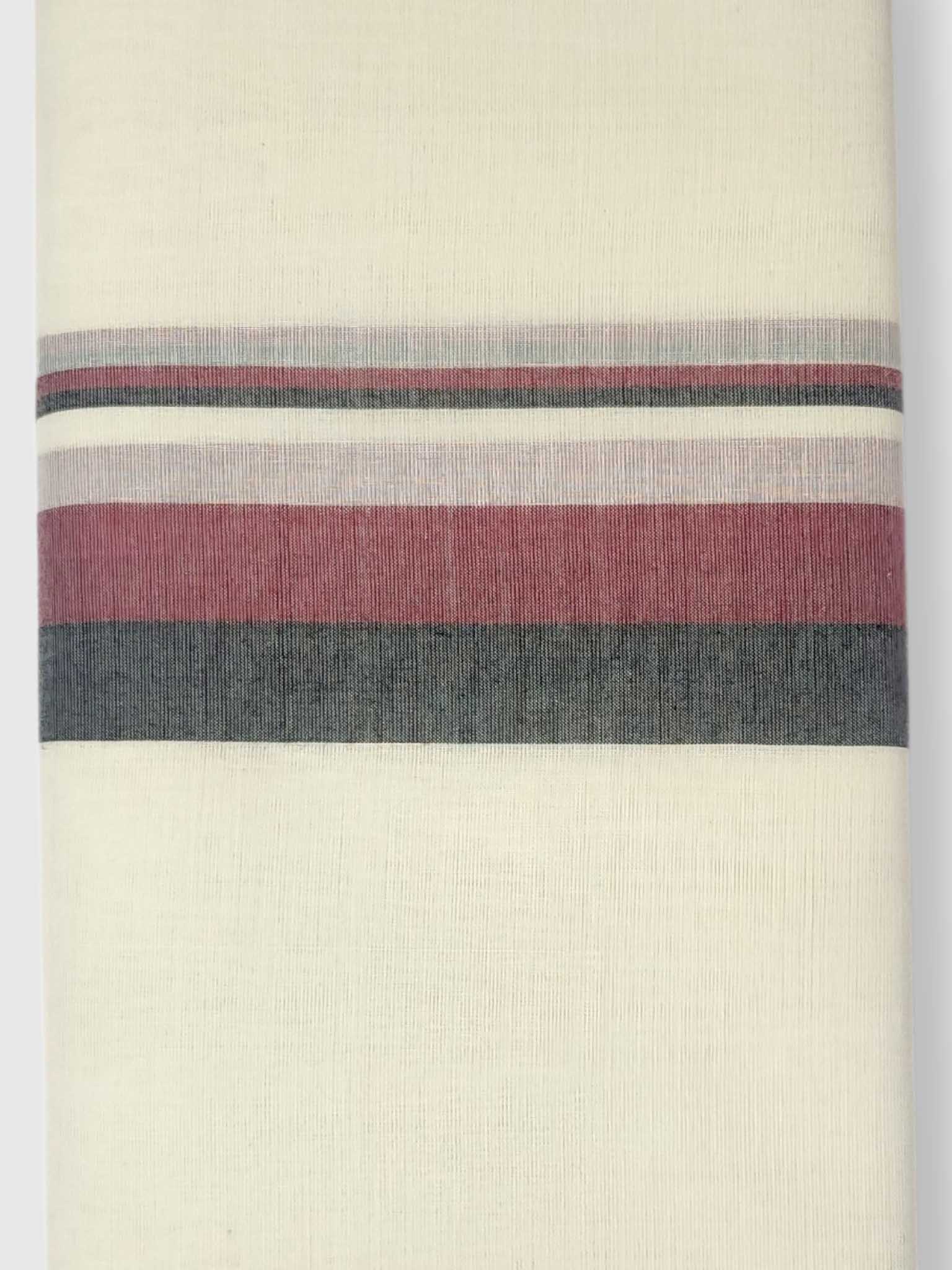 Kerala Balaramapuram Pure Cotton Handloom Mundu/Dhoti