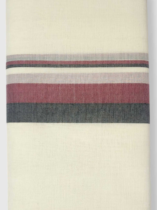 Kerala Balaramapuram Pure Cotton Handloom Mundu/Dhoti