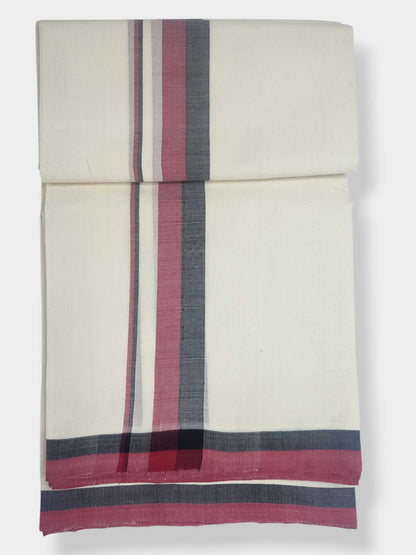 Kerala Balaramapuram Pure Cotton Handloom Mundu/Dhoti