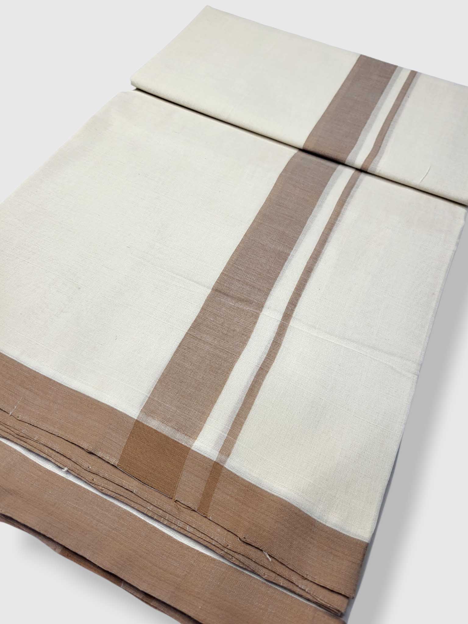 Kerala Balaramapuram Pure Cotton Handloom Mundu/Dhoti