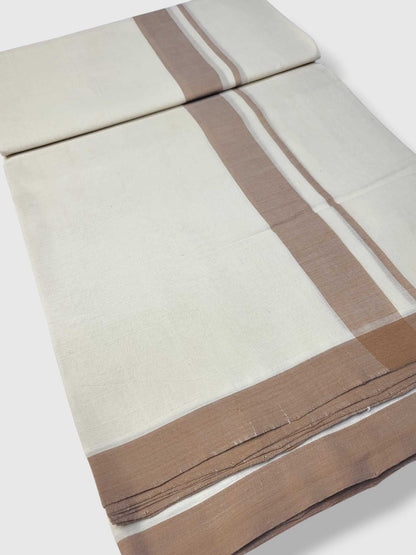 Kerala Balaramapuram Pure Cotton Handloom Mundu/Dhoti