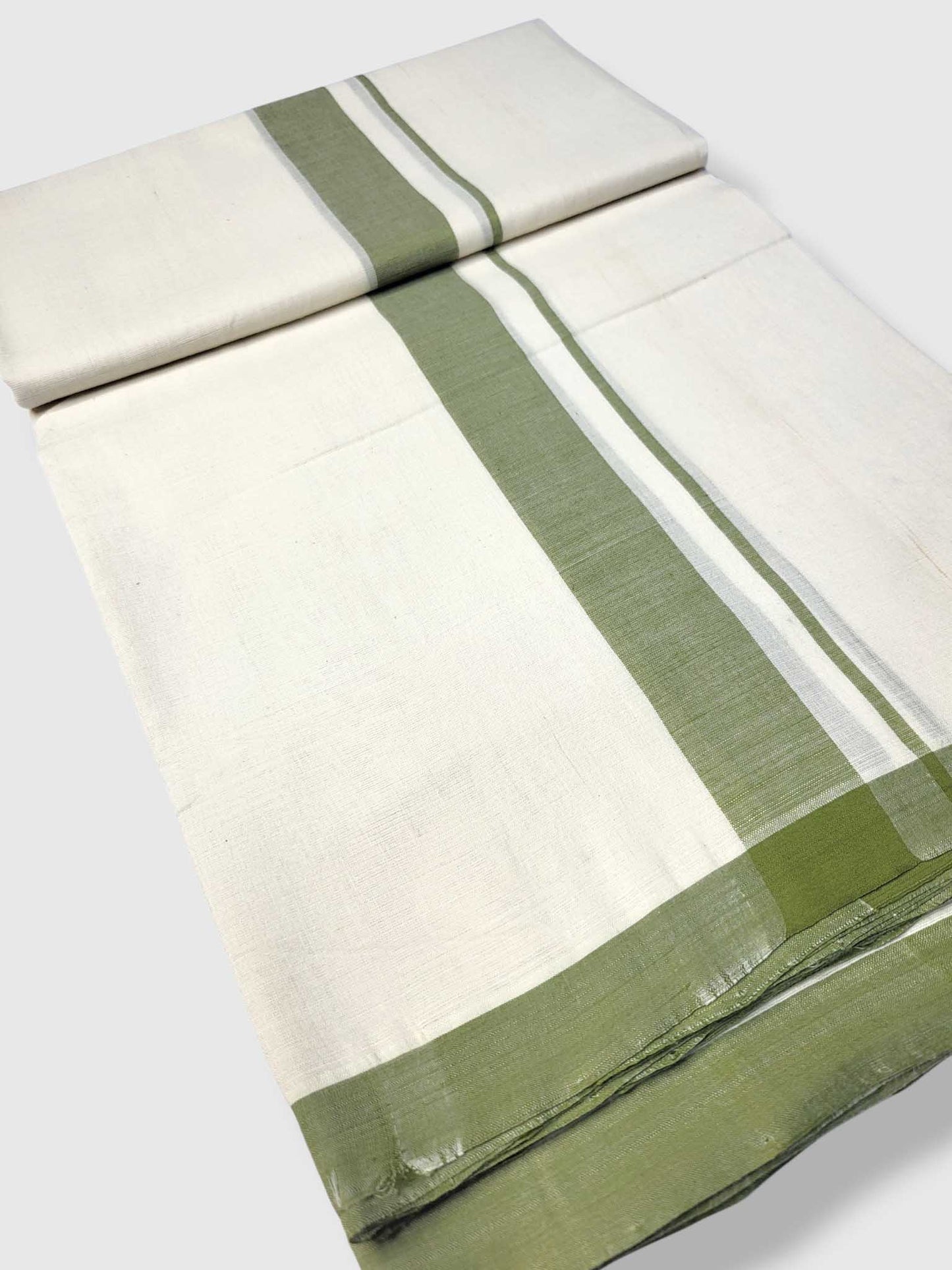 Kerala Balaramapuram Pure Cotton Handloom Mundu/Dhoti