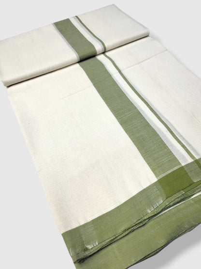 Kerala Balaramapuram Pure Cotton Handloom Mundu/Dhoti