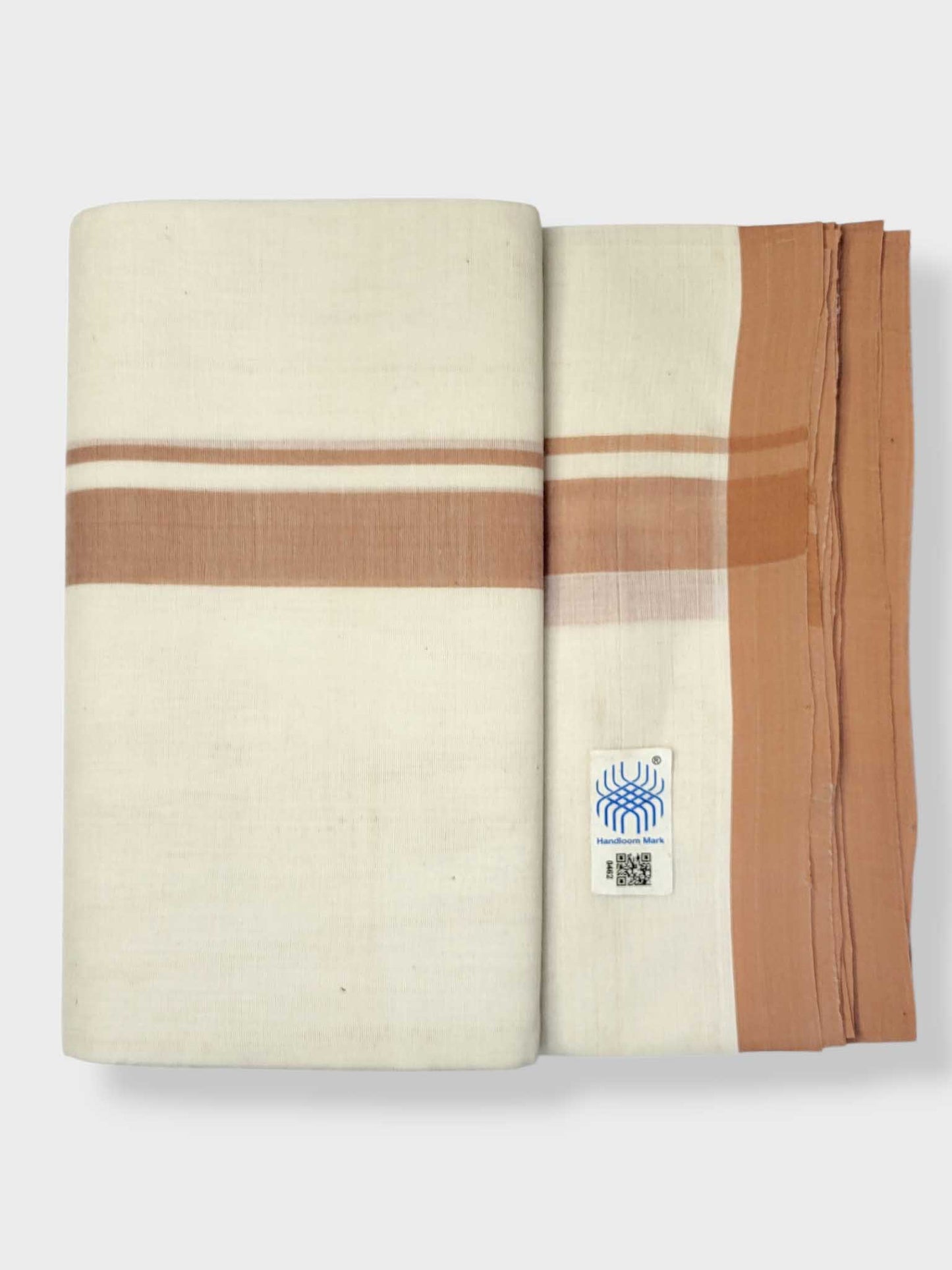 Kerala Balaramapuram Pure Cotton Handloom Mundu/Dhoti