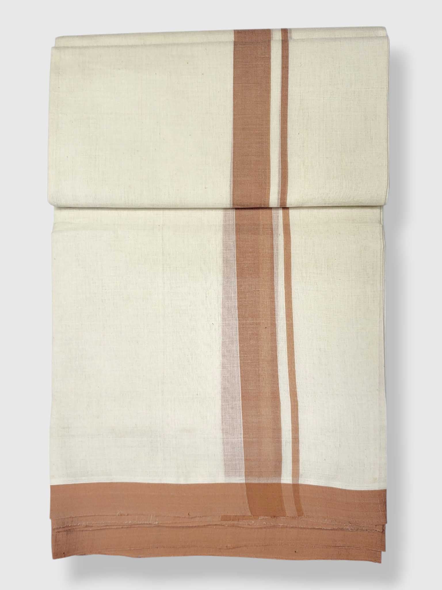 Kerala Balaramapuram Pure Cotton Handloom Mundu/Dhoti
