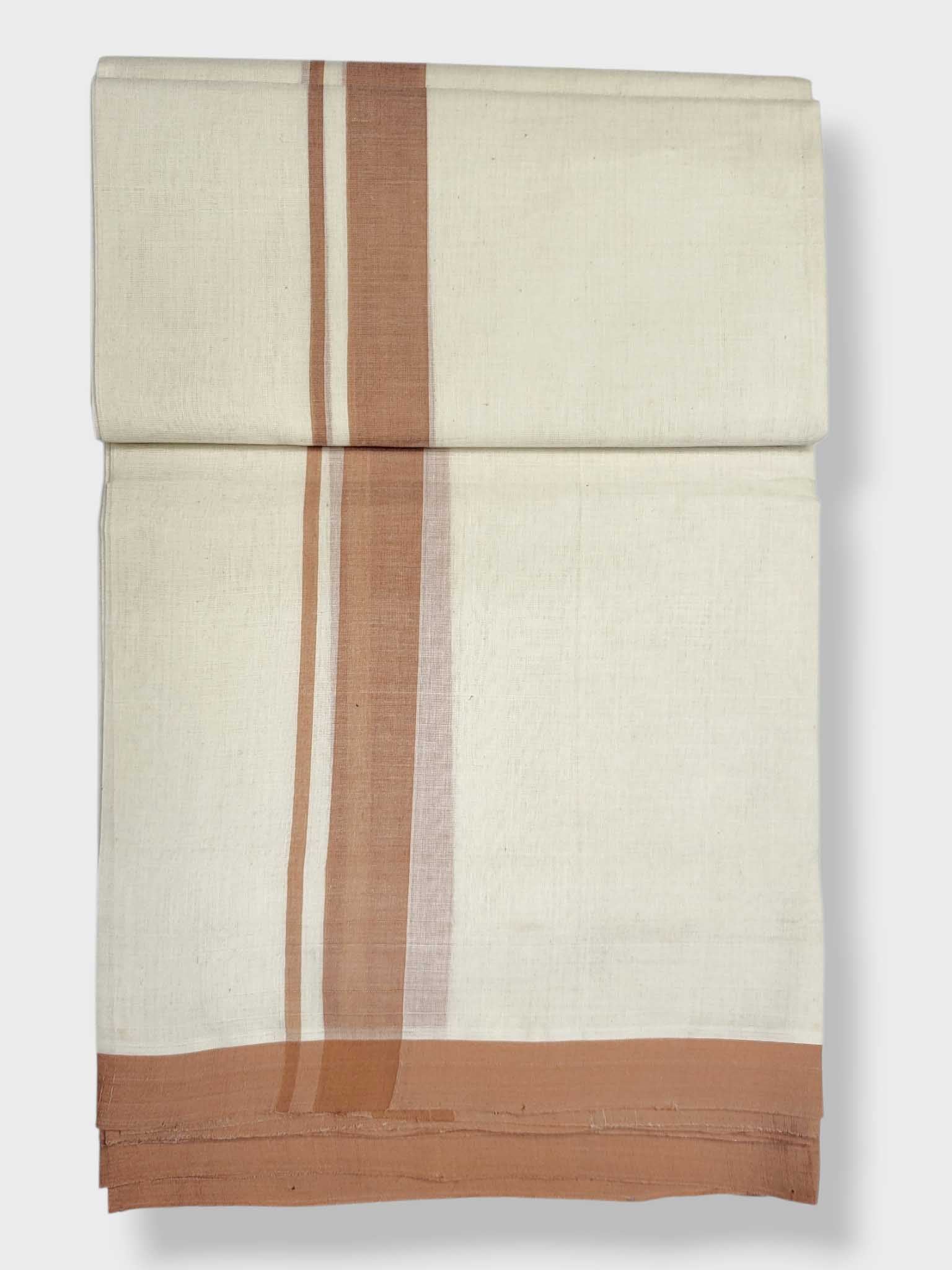 Kerala Balaramapuram Pure Cotton Handloom Mundu/Dhoti