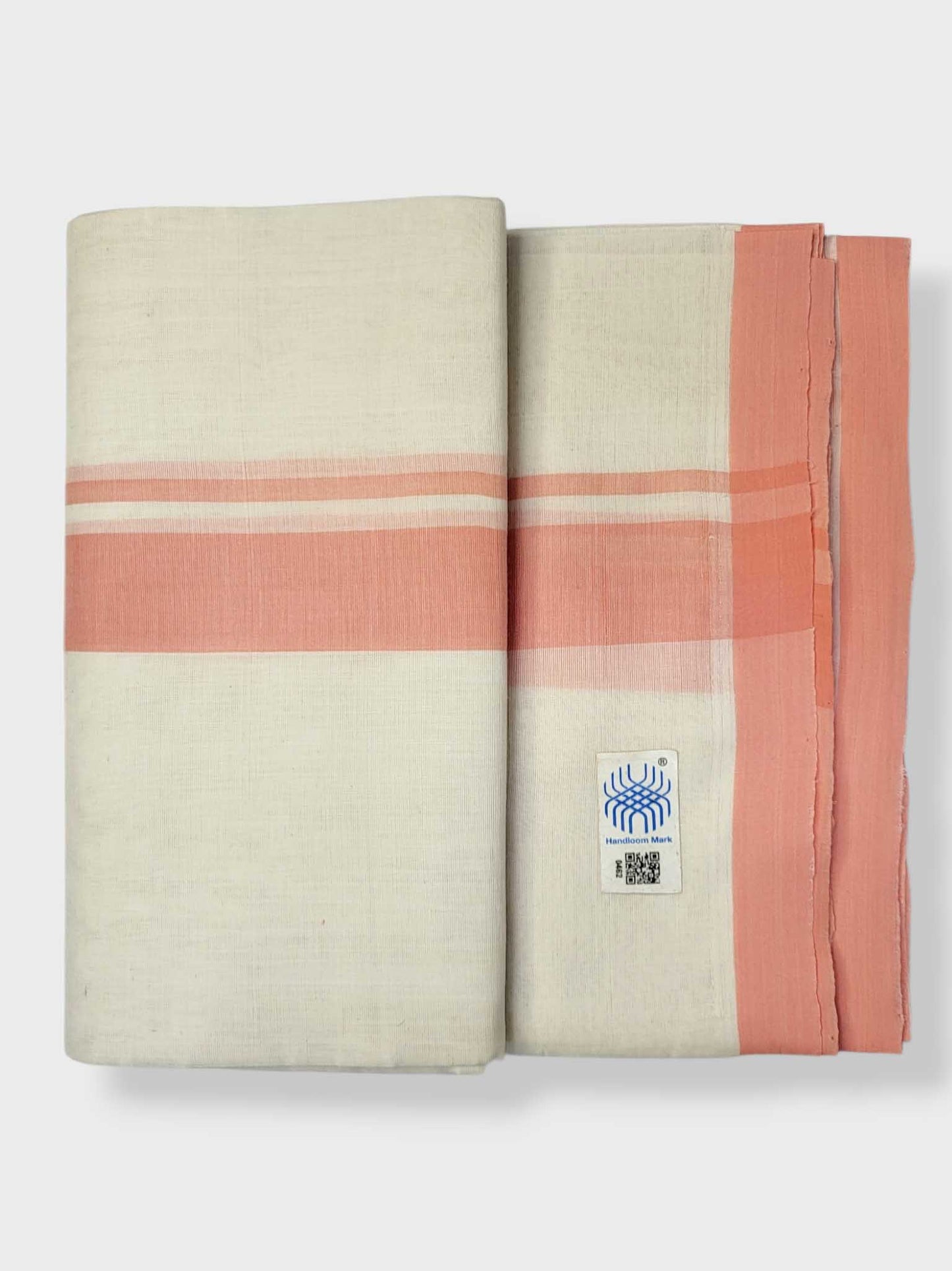 Kerala Balaramapuram Pure Cotton Handloom Mundu/Dhoti
