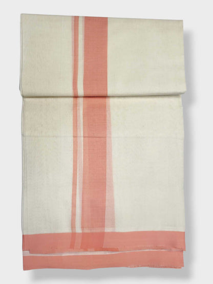 Kerala Balaramapuram Pure Cotton Handloom Mundu/Dhoti