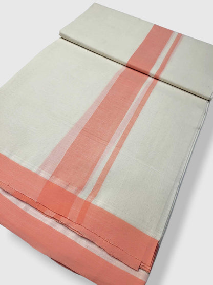Kerala Balaramapuram Pure Cotton Handloom Mundu/Dhoti