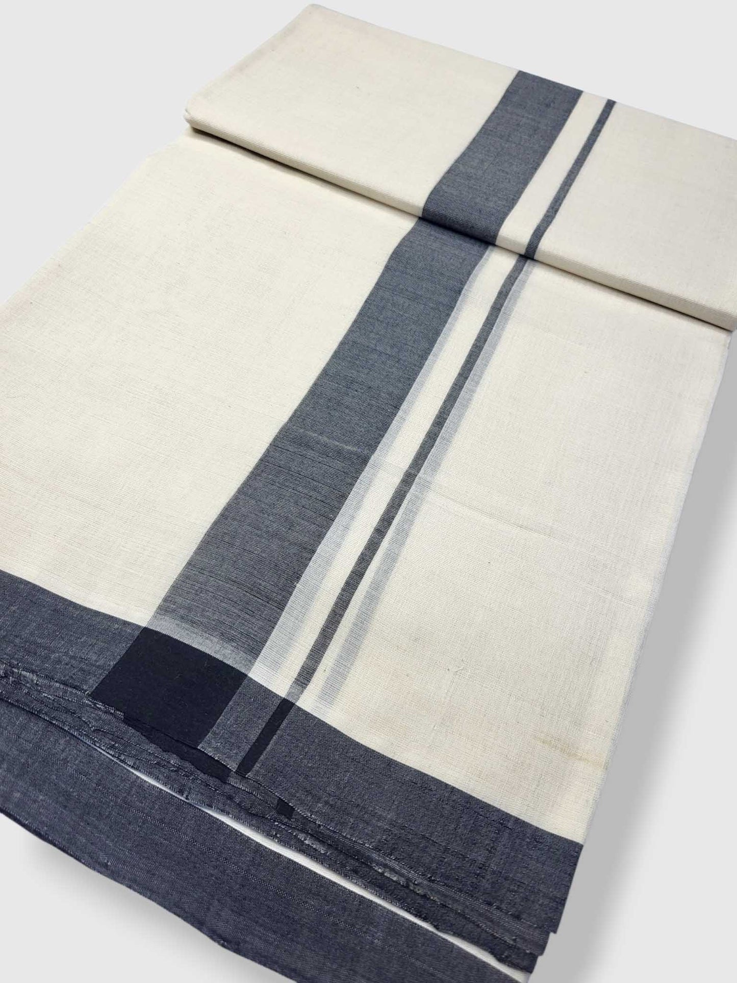 Kerala Balaramapuram Pure Cotton Handloom Mundu/Dhoti