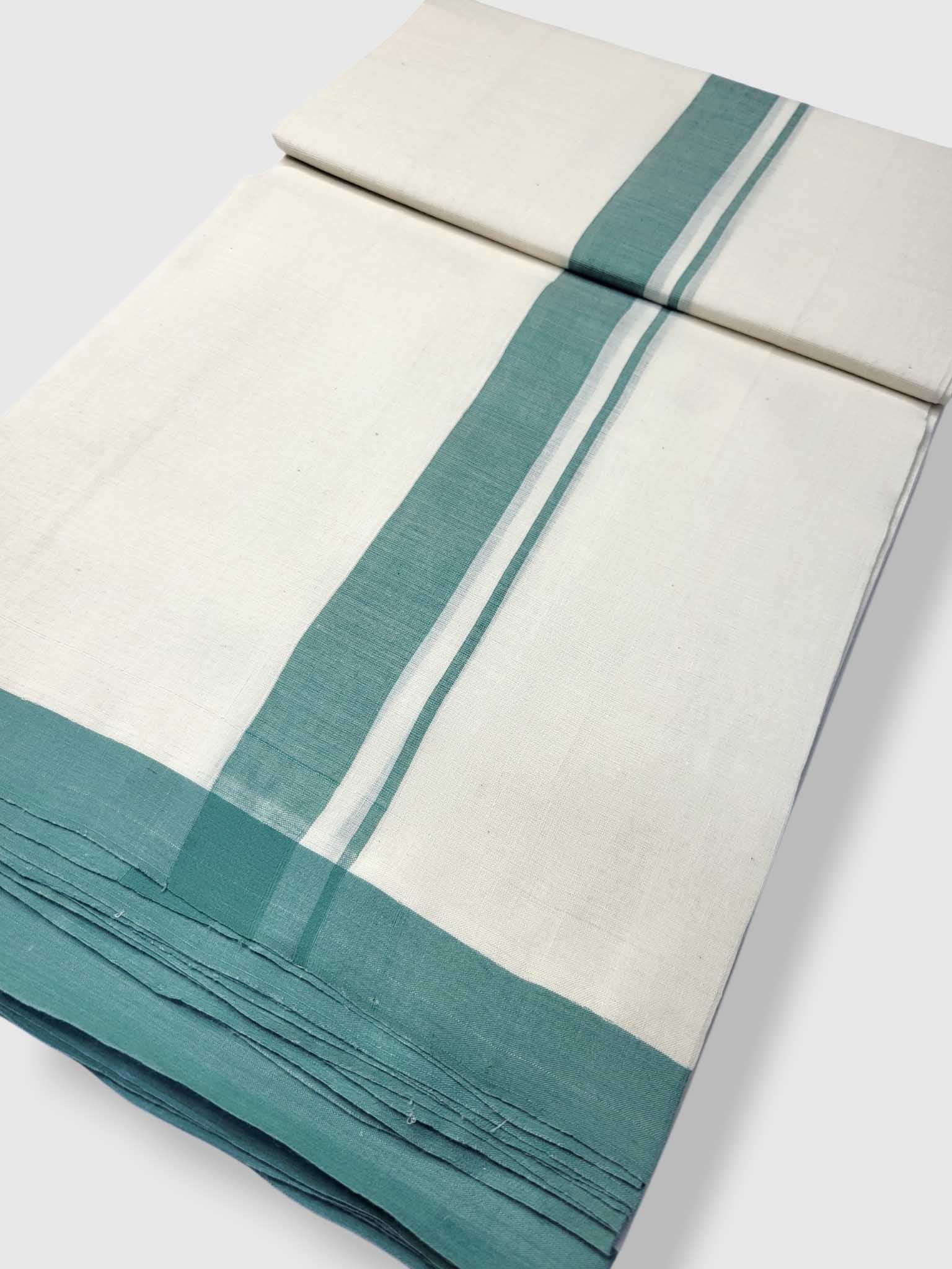 Kerala Balaramapuram Pure Cotton Handloom Mundu/Dhoti