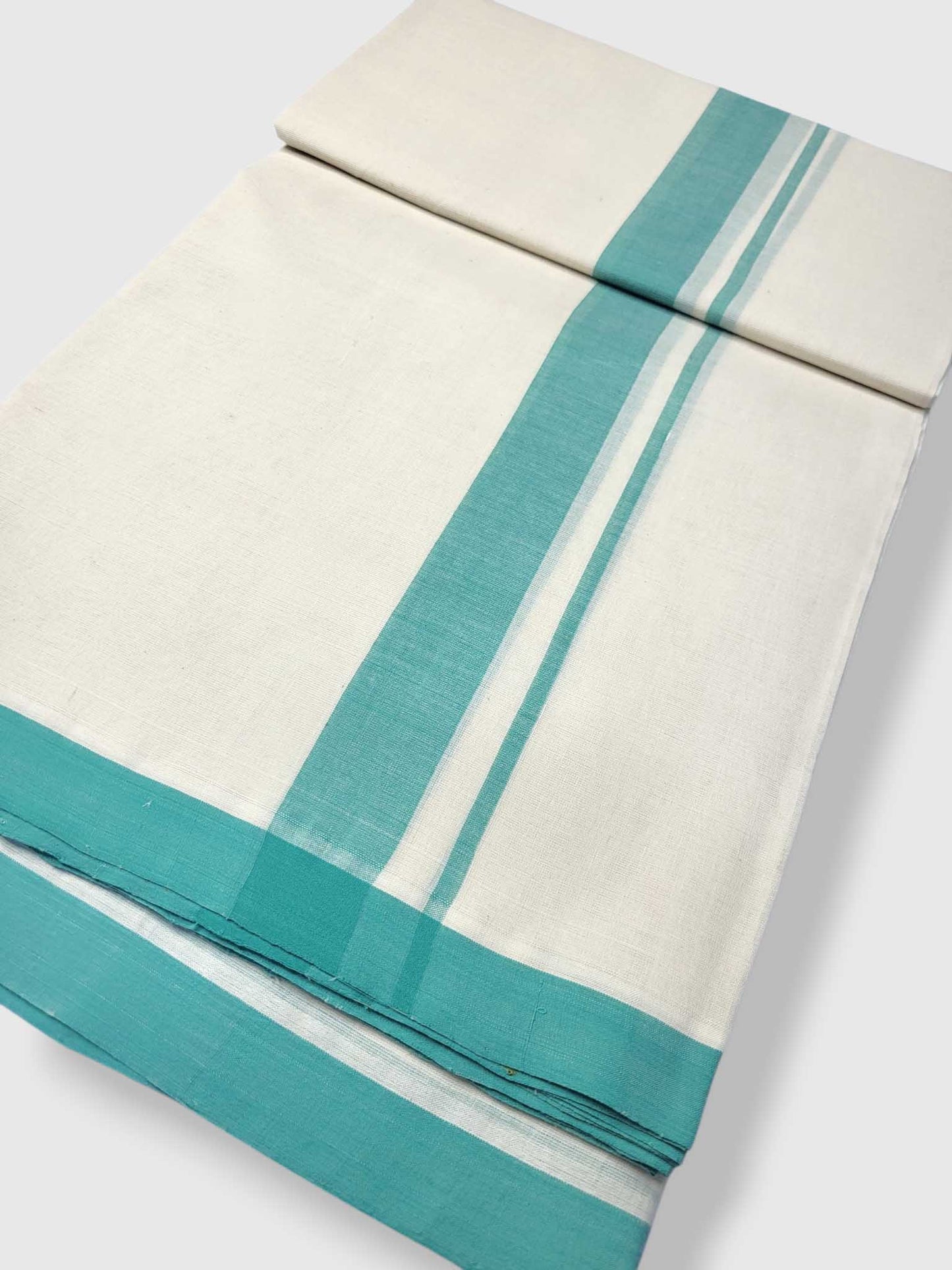 Kerala Balaramapuram Pure Cotton Handloom Mundu/Dhoti