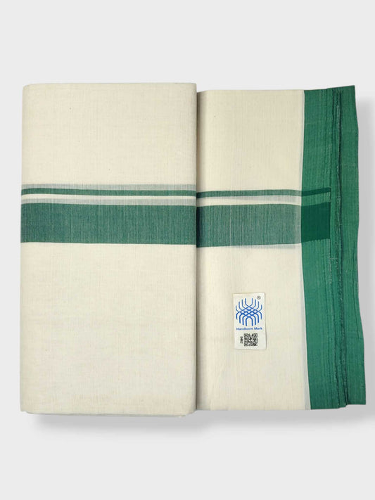 Kerala Balaramapuram Pure Cotton Handloom Mundu/Dhoti